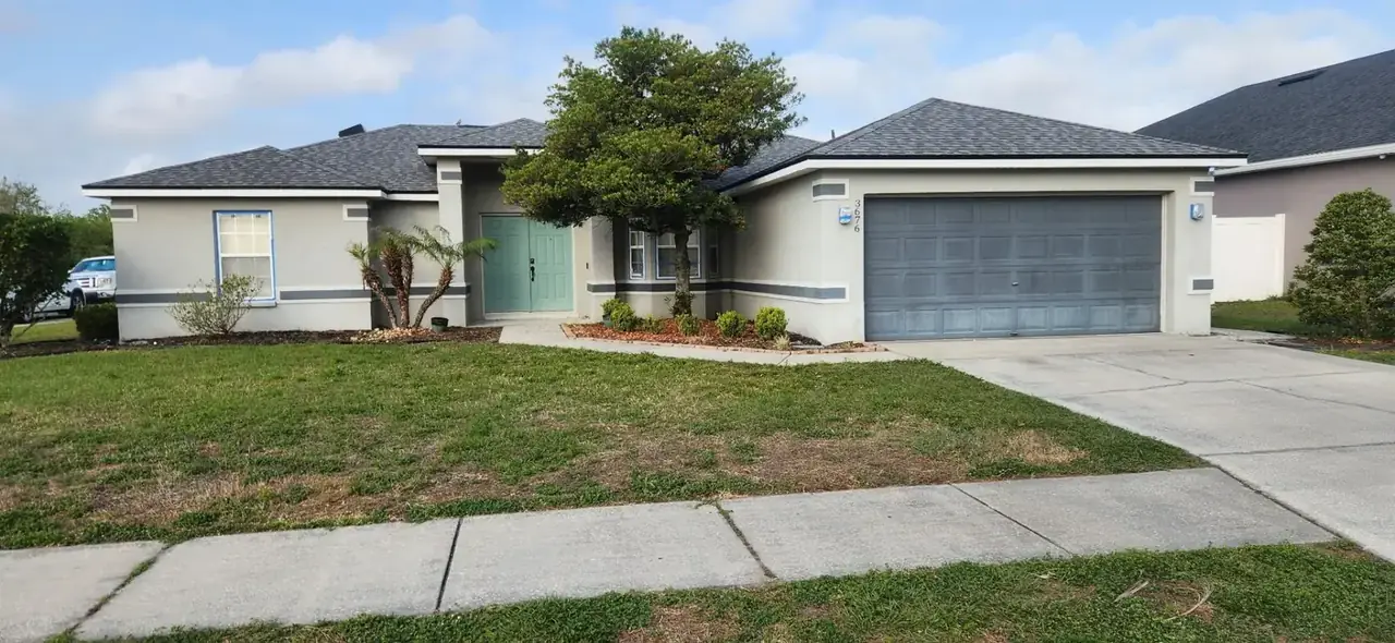 Exterior house painting before photo in Lakeland Florida